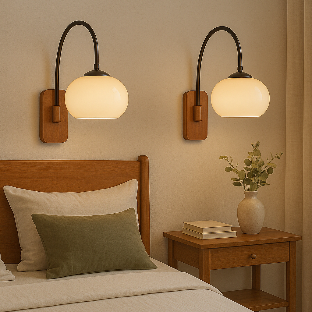 Lumoza | Modern Bauhaus Swivel Wall Lamp for Stylish Interiors