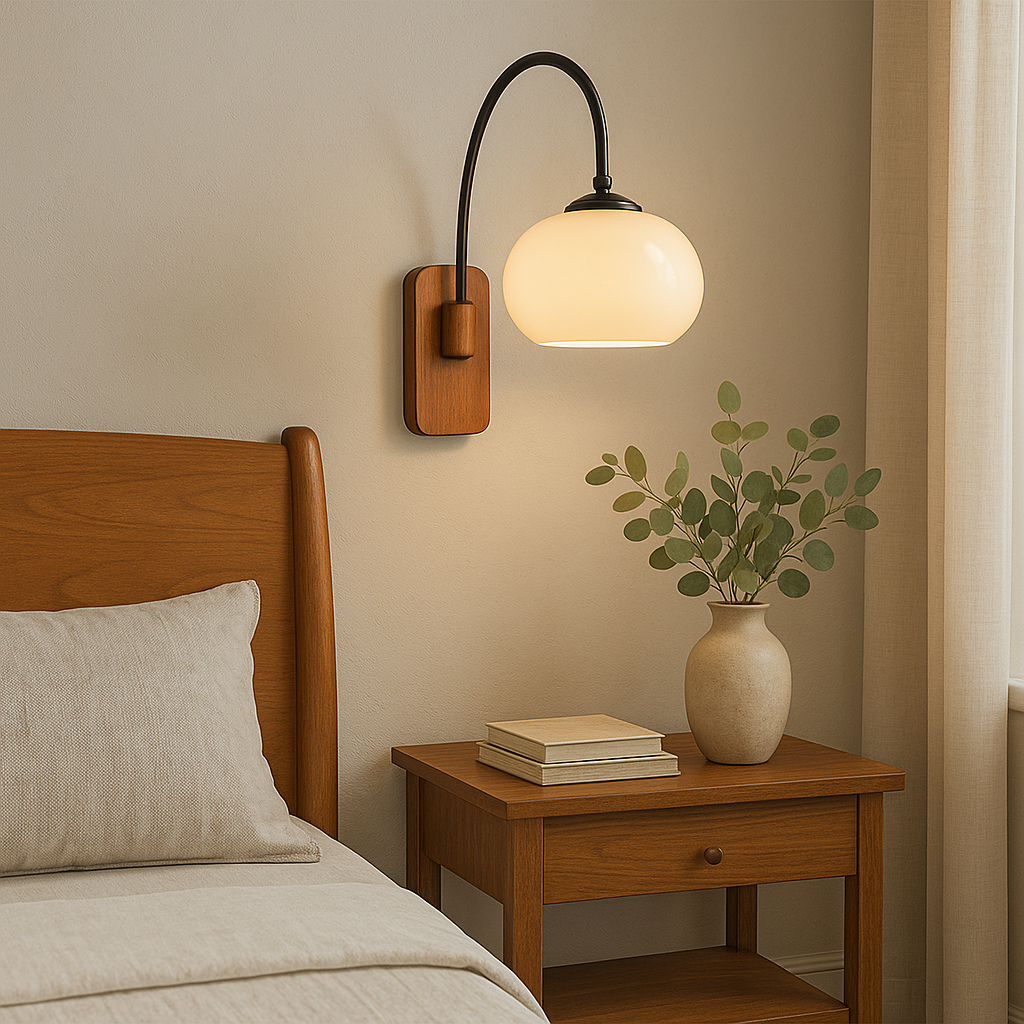 Lumoza | Modern Bauhaus Swivel Wall Lamp for Stylish Interiors