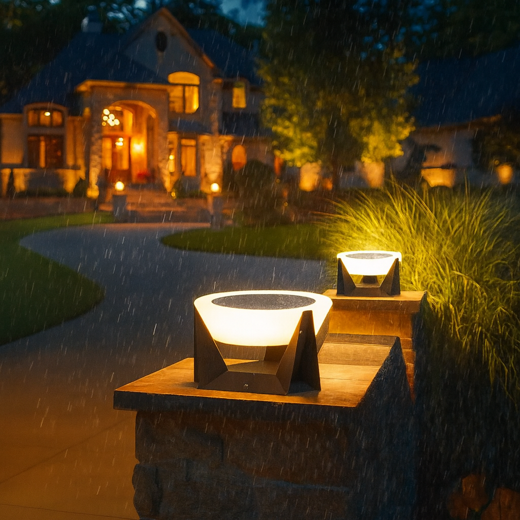 Lumozae | Smart Solar Patio Lamps Enhancing Modern Outdoor Spaces