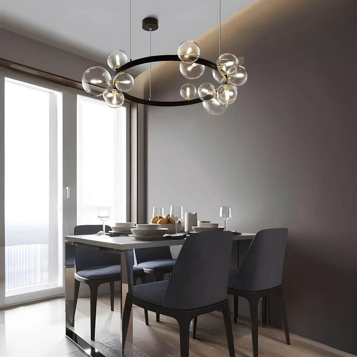 Lunoa | Sophisticated Ring Chandelier for Modern Interiors