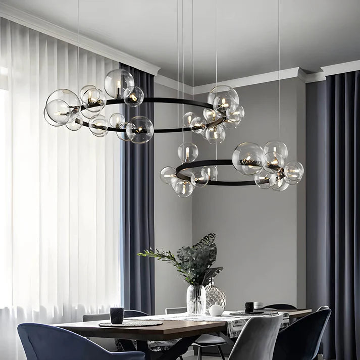 Lunoa | Sophisticated Ring Chandelier for Modern Interiors