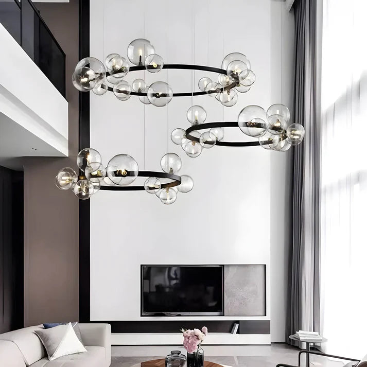 Lunoa | Sophisticated Ring Chandelier for Modern Interiors