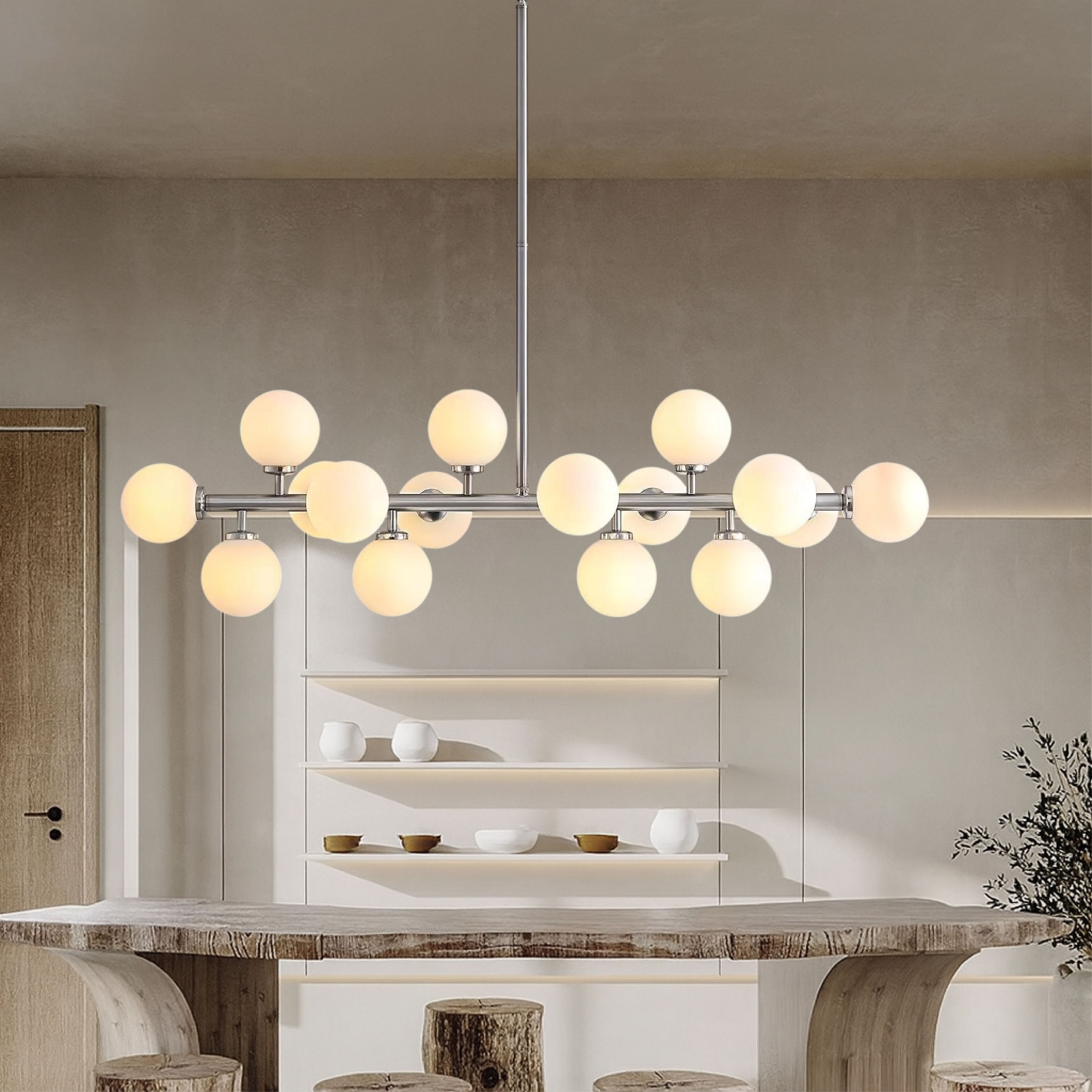 Lureth | Timeless 16-Piece Kitchen Pendant Lighting Set