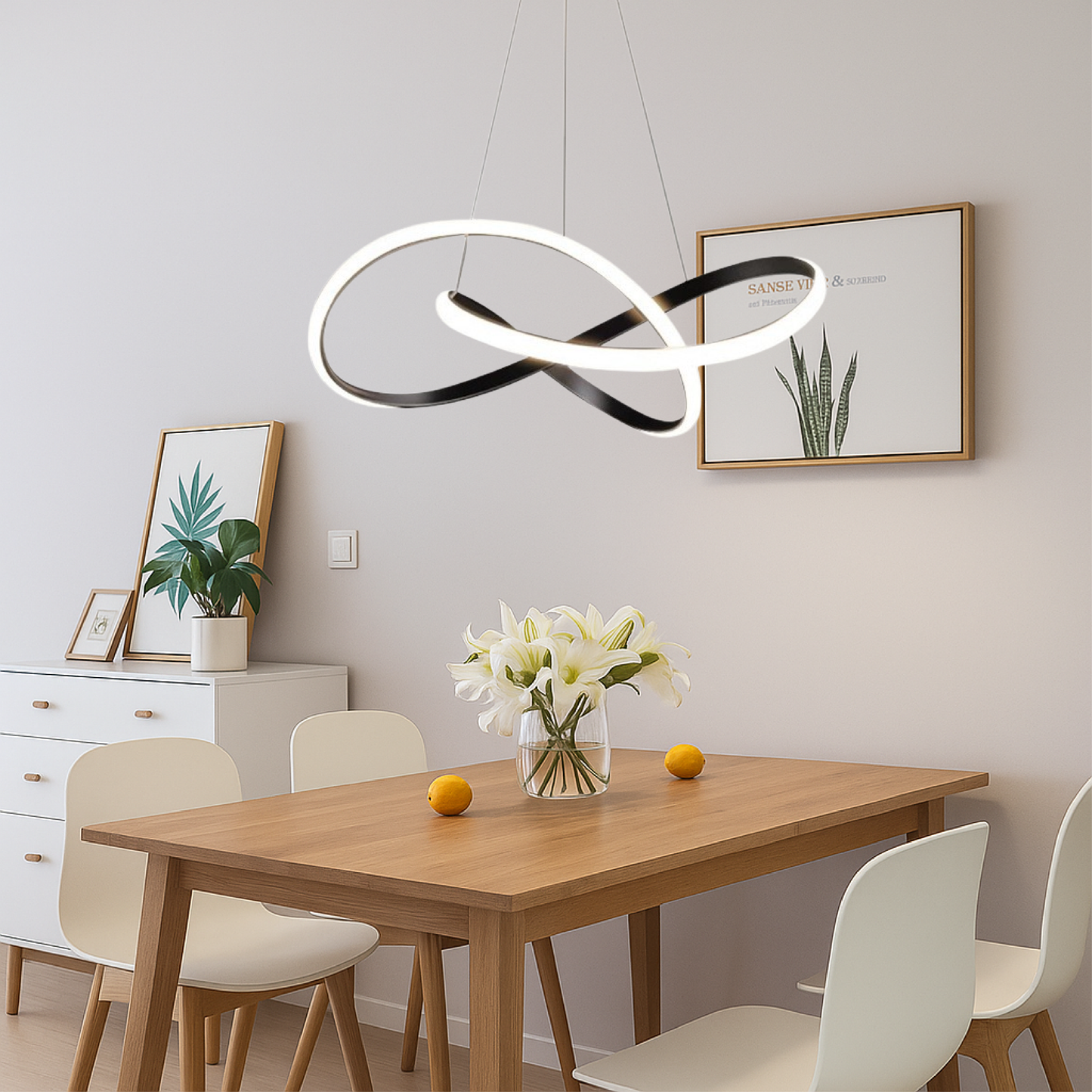 Luxaroa | Modern Dining Room LED Hanging Pendant Light