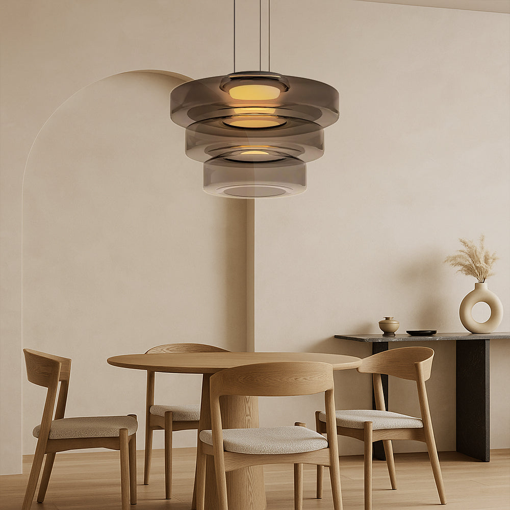Luxelle | Danish Glass Pendant Lamp with Timeless Design