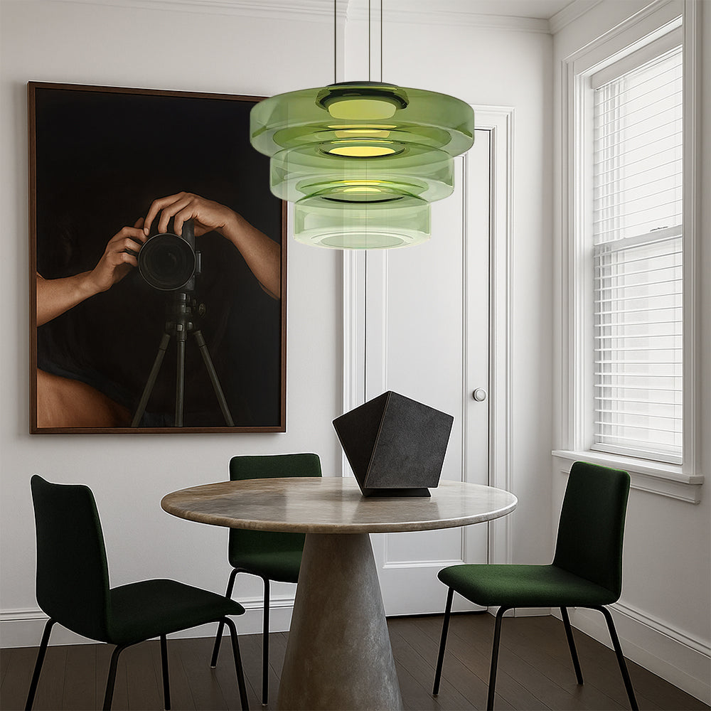 Luxelle | Danish Glass Pendant Lamp with Timeless Design