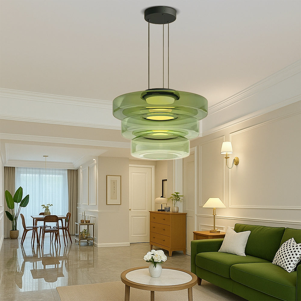 Luxelle | Danish Glass Pendant Lamp with Timeless Design
