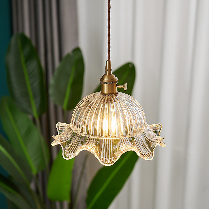 Luxen | Retro-inspired Transparent Hanging Lamp for Classic Interior
