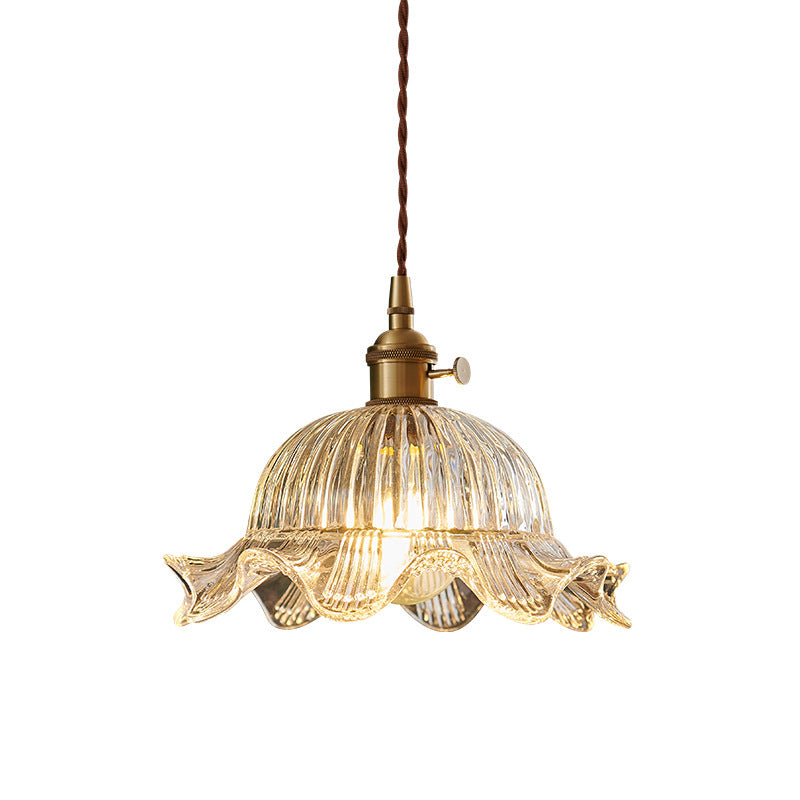 Luxen | Retro-inspired Transparent Hanging Lamp for Classic Interior