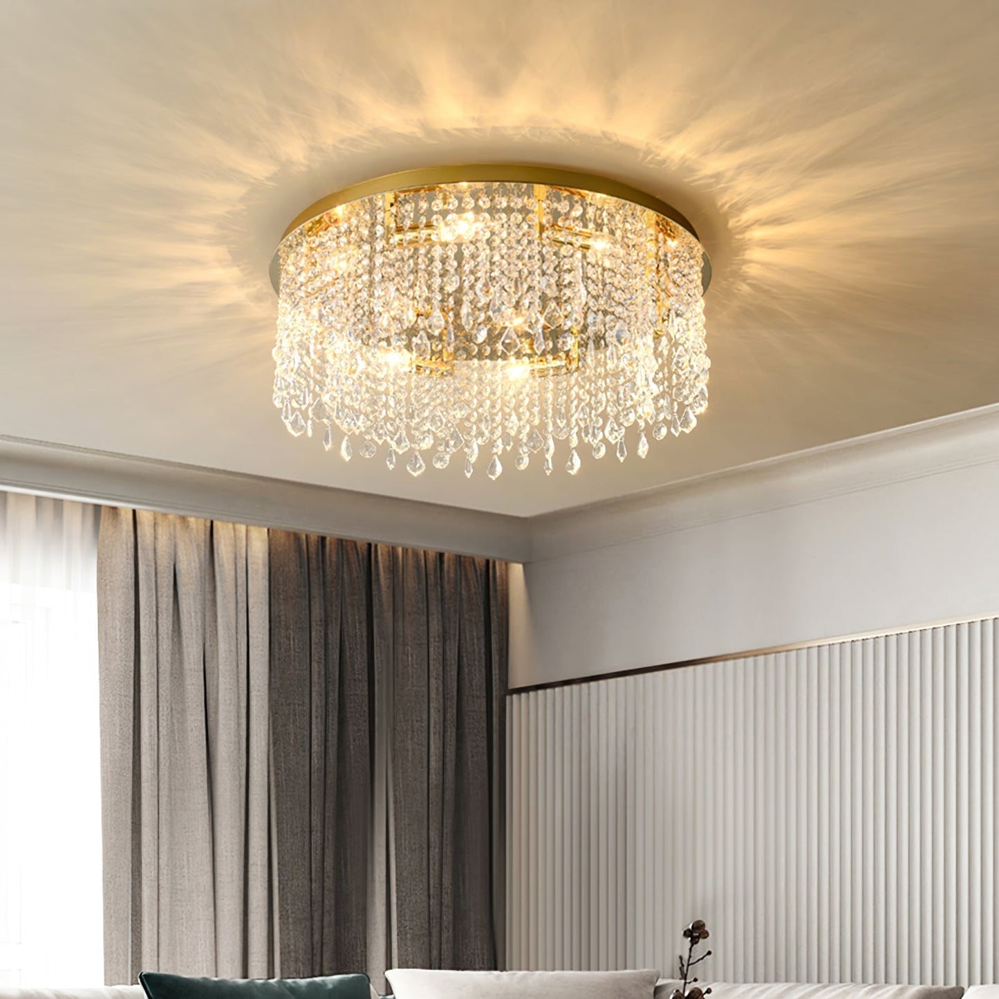 LuxeGlow Halo – Premium Modern Ceiling Light for Elegant Interiors