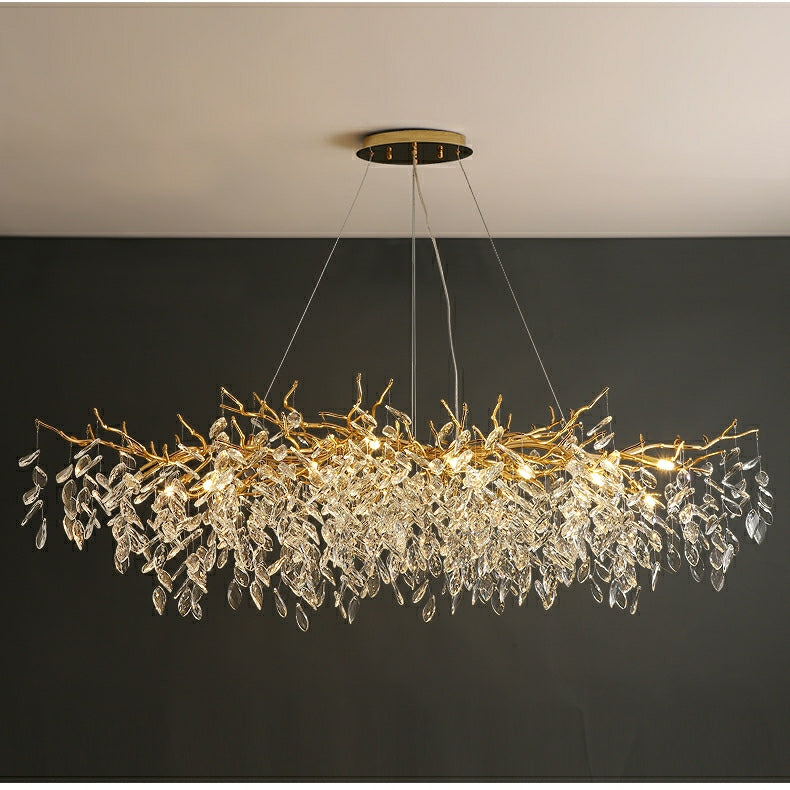 Luxvia | Elegant French Style Glass Chandelier