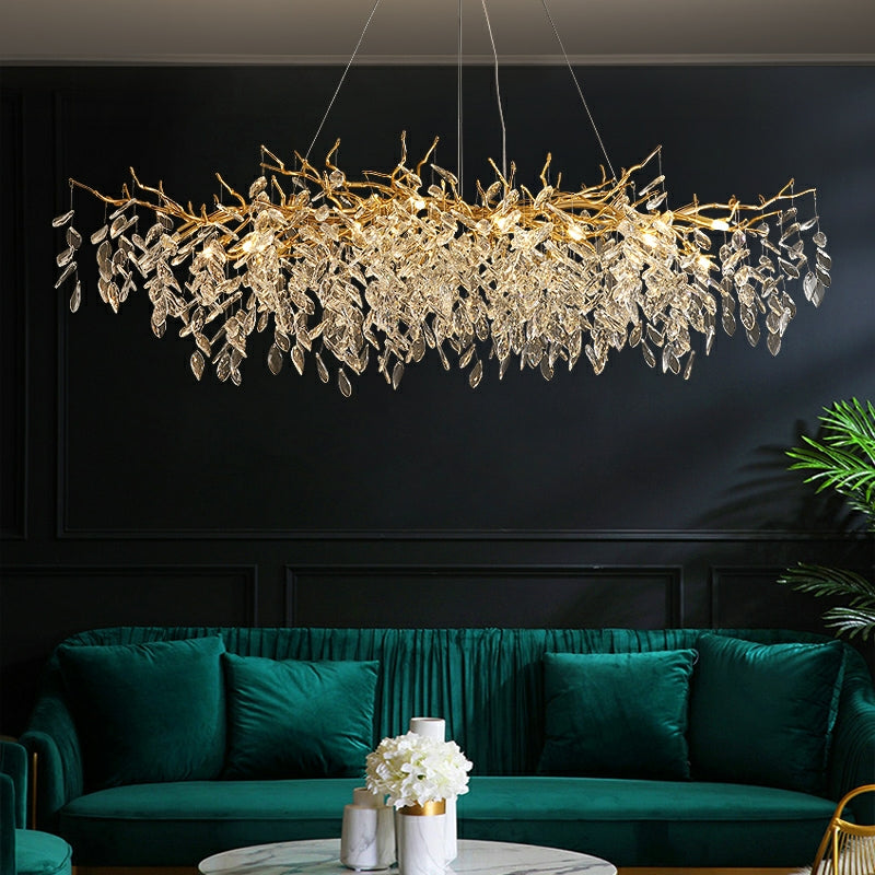 Luxvia | Elegant French Style Glass Chandelier