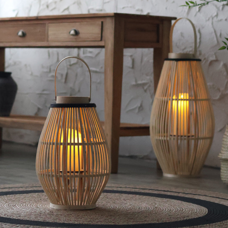 Luxyn | Vintage Standing Candlestick Lamp