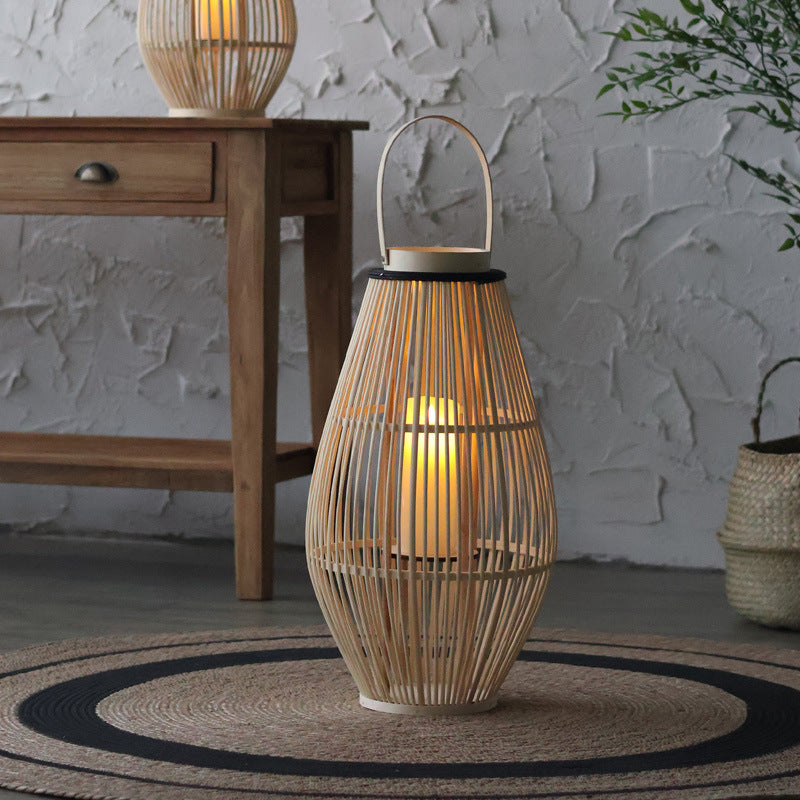 Luxyn | Vintage Standing Candlestick Lamp