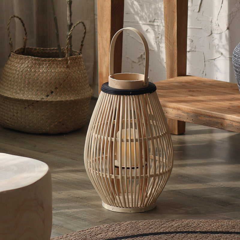 Luxyn | Vintage Standing Candlestick Lamp