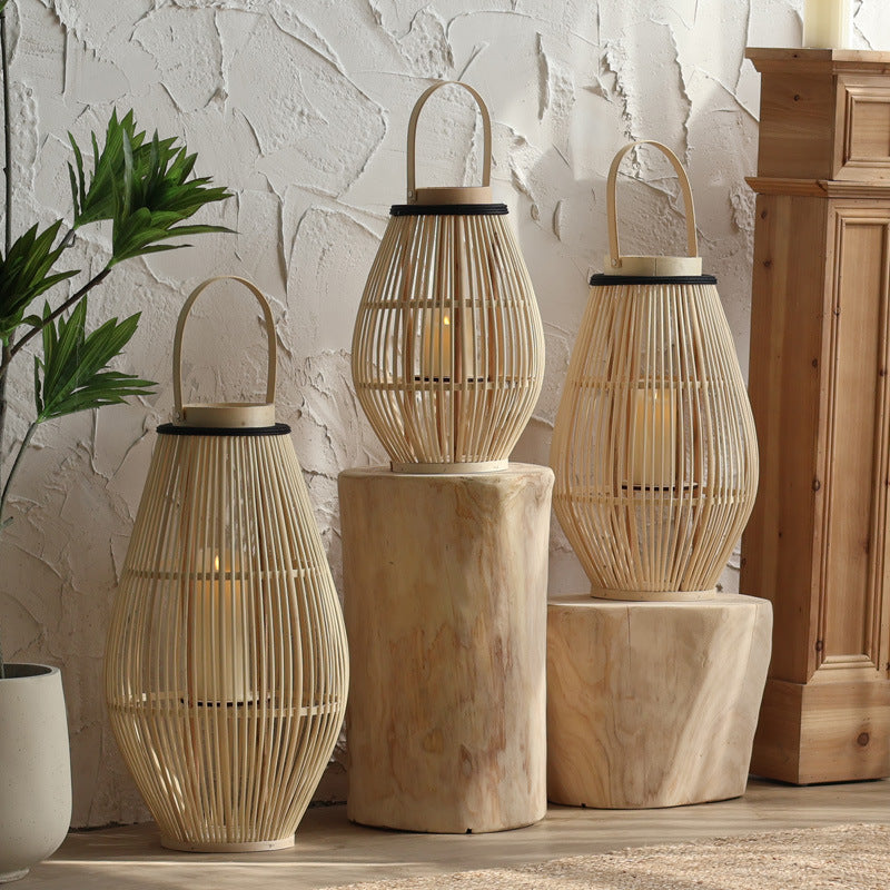 Luxyn | Vintage Standing Candlestick Lamp