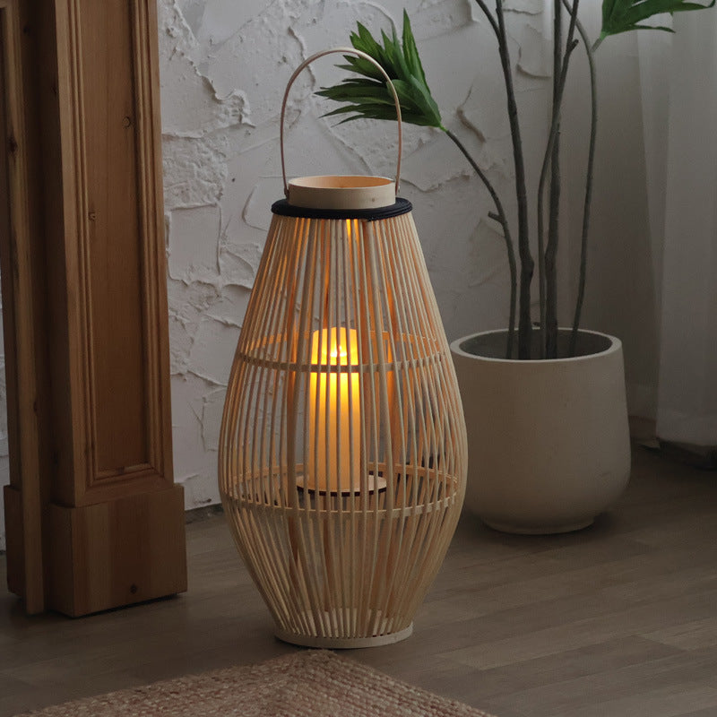 Luxyn | Vintage Standing Candlestick Lamp
