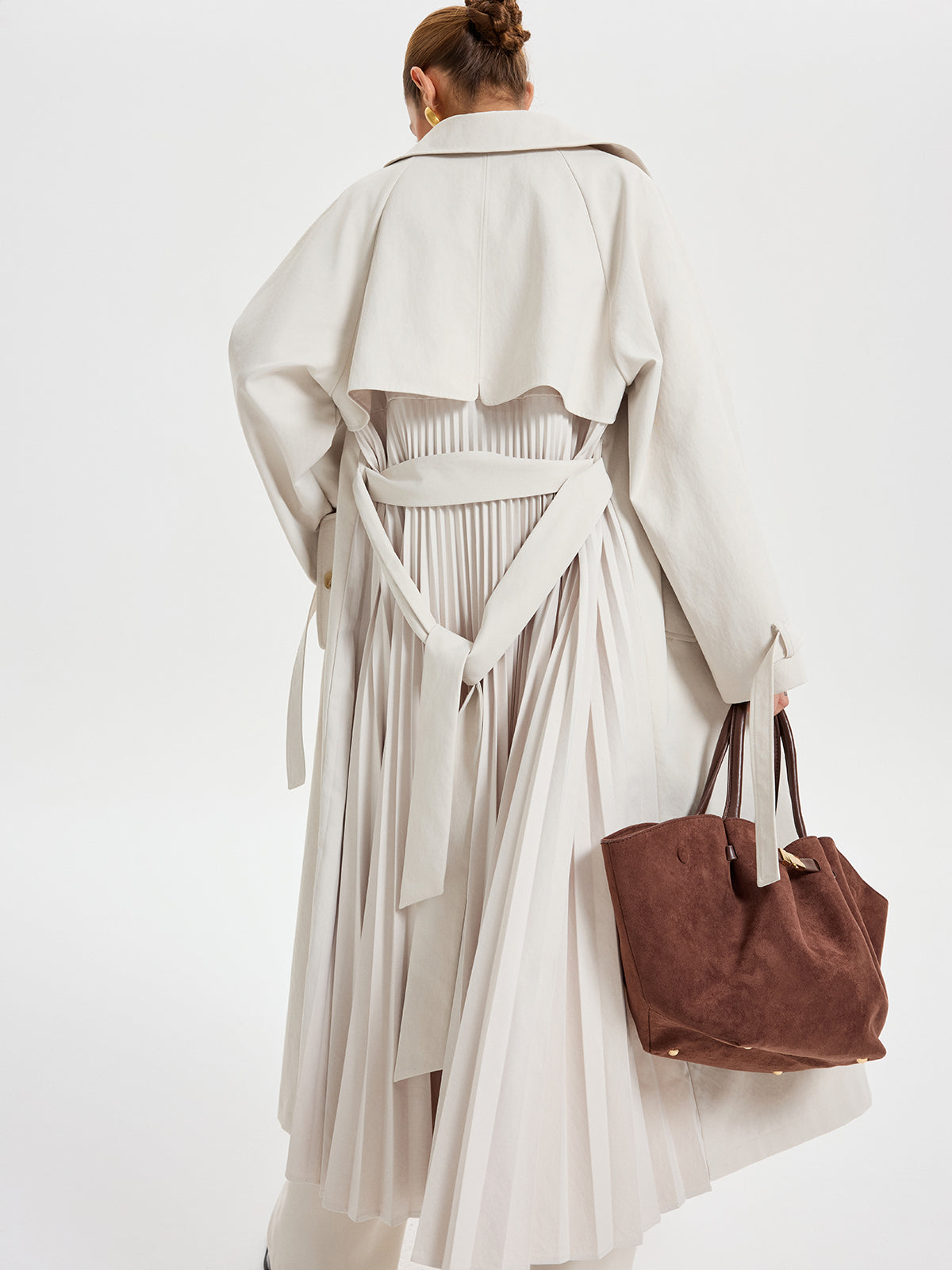 Lyanna | Belted Double-Breasted Classic Trench Coat