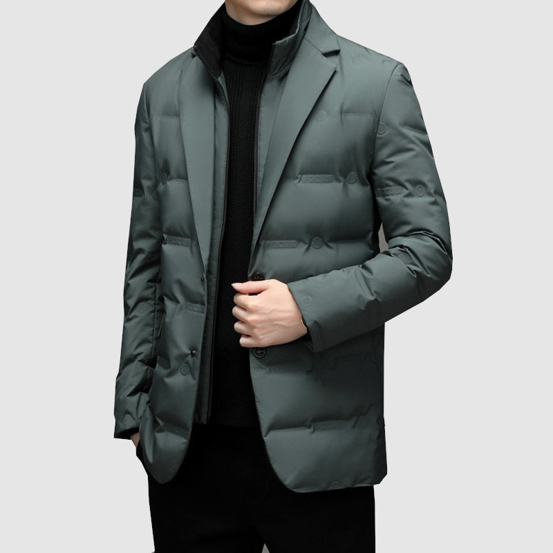 Ryan | Elegant Warm Men's Winter Coat with Classic Modern Style