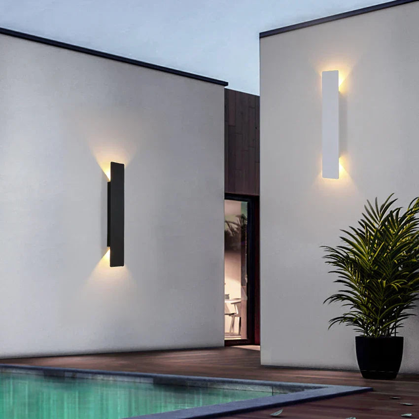 Lysora | Durable Waterproof LED Strip Wall Lamp for Outdoor Use