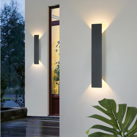 Lysora | Durable Waterproof LED Strip Wall Lamp for Outdoor Use