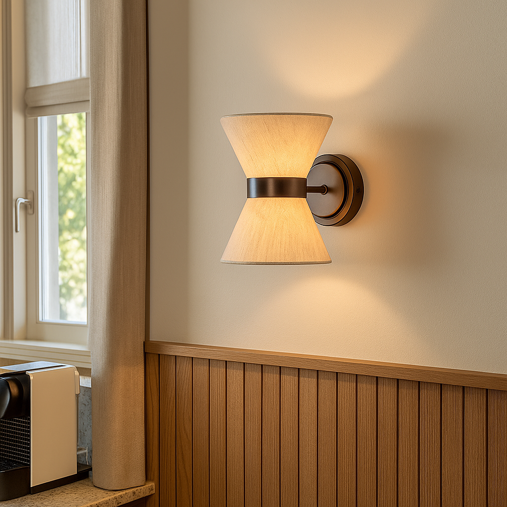 Lysun | Modern Japanese Wabi Sabi Wall Lamp for Elegant Interiors