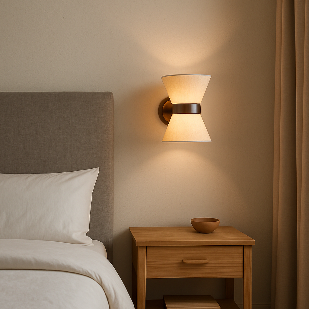 Lysun | Modern Japanese Wabi Sabi Wall Lamp for Elegant Interiors