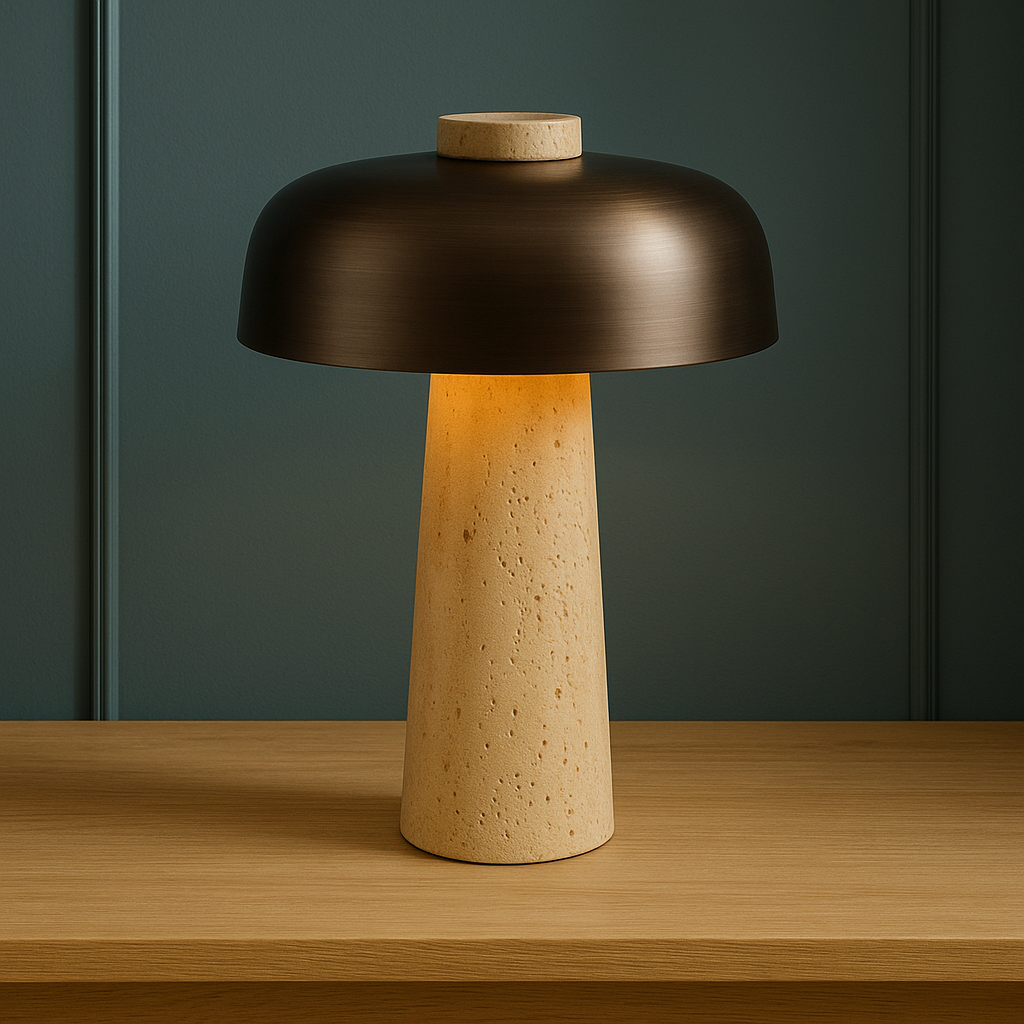 Lytian | Travertine-Style Elegant Table Lamp