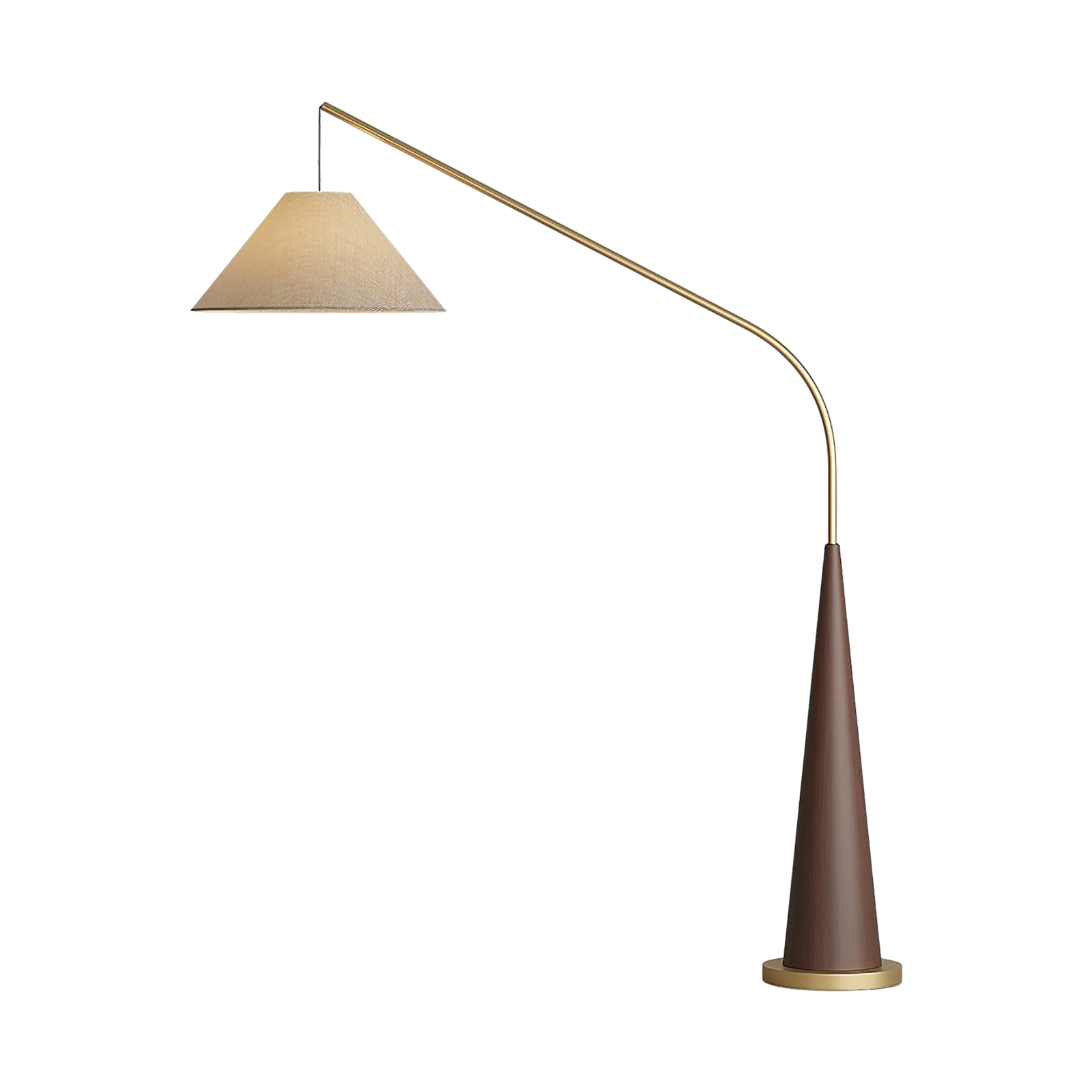 Lytor | Vintage Wooden Arc Design Floor Lamp