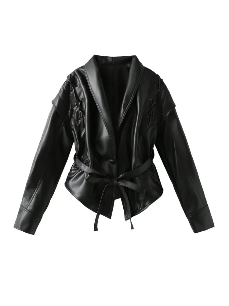 Madonna | Stylish Women's Coat with Tie Belt for Winter Fashion