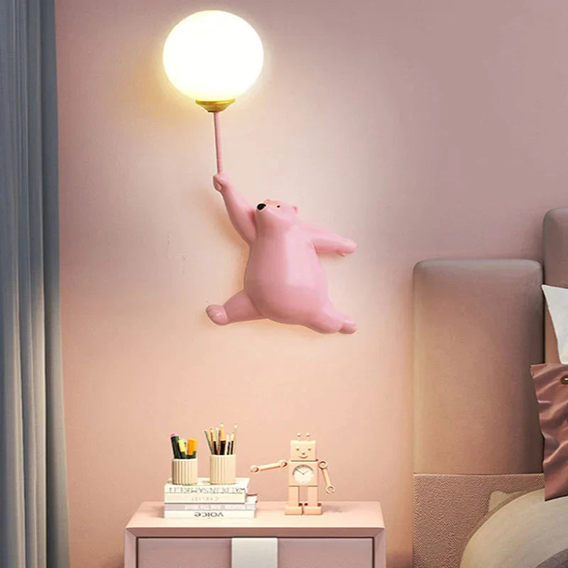 GlowBuddy – Fun Cartoon Wall Light for Kids’ Rooms & Nurseries