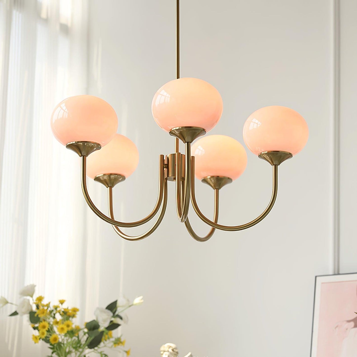 CloudWhisper – Stylish Marshmallow Light Fixture with Gentle Radiance