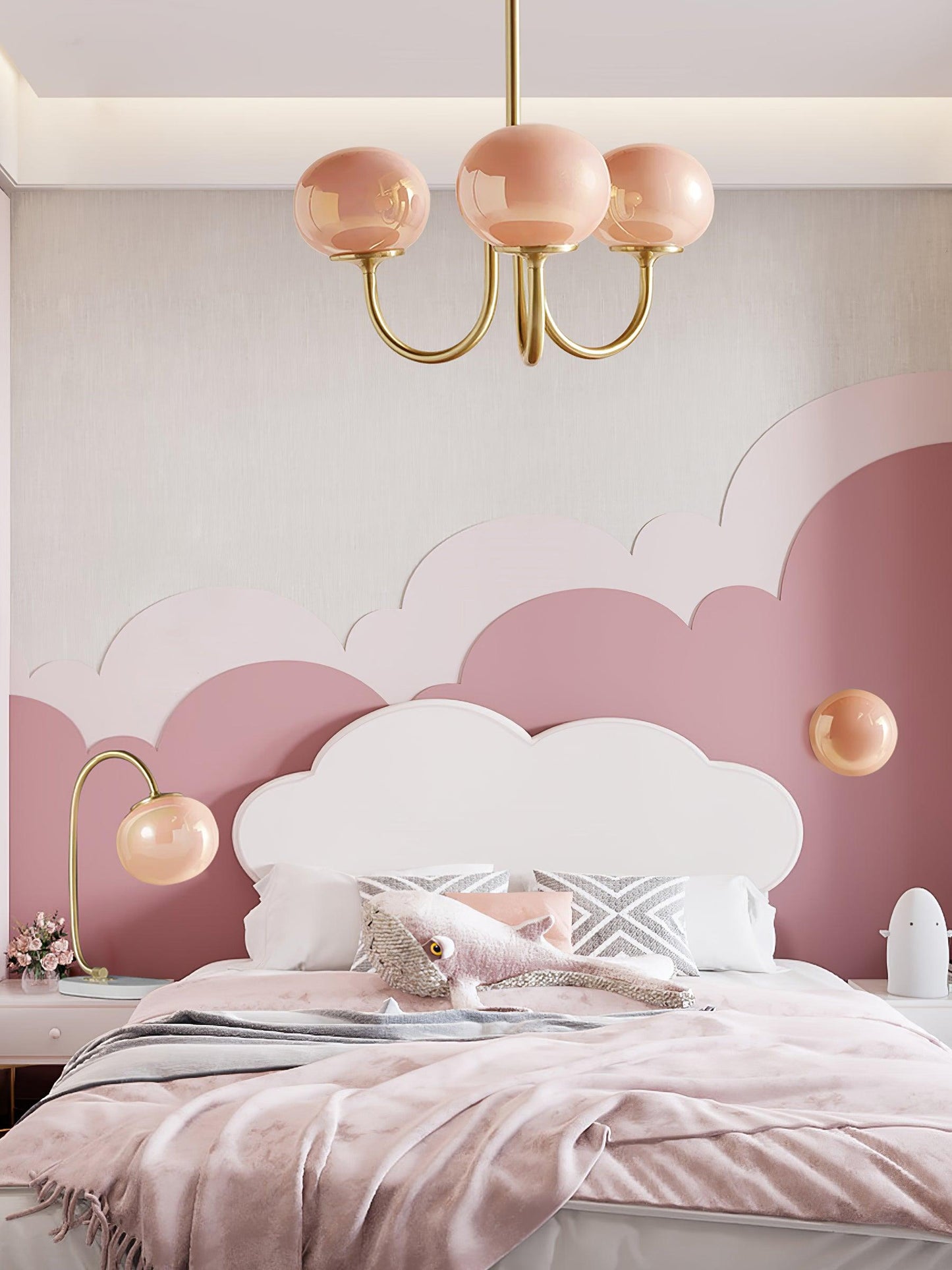 CloudWhisper – Stylish Marshmallow Light Fixture with Gentle Radiance