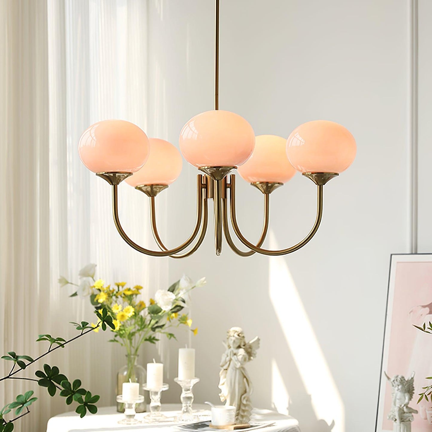 CloudWhisper – Stylish Marshmallow Light Fixture with Gentle Radiance
