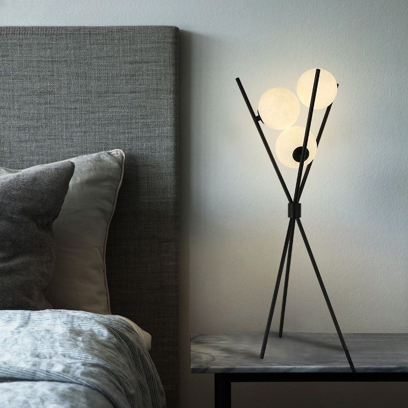 Melinor | Glowing Moon-Inspired Table & Floor Lamp
