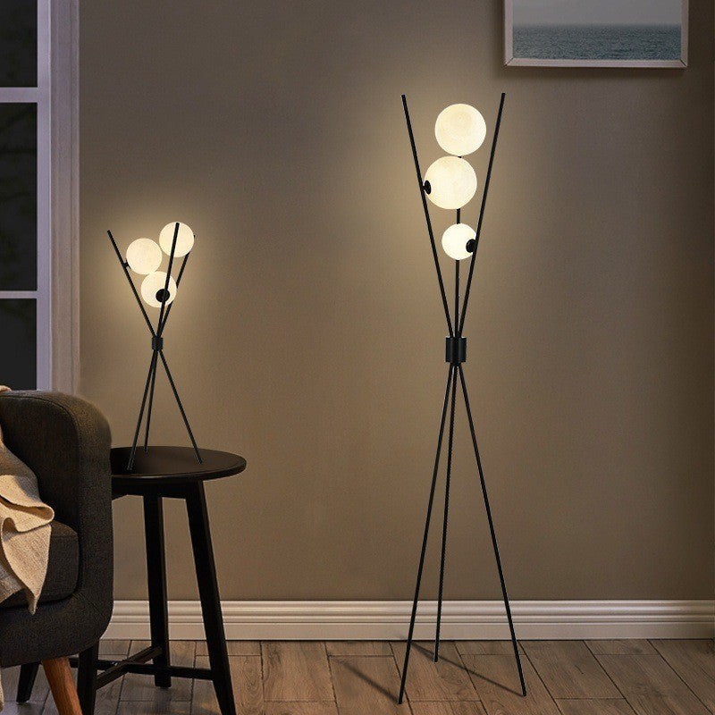Melinor | Glowing Moon-Inspired Table & Floor Lamp