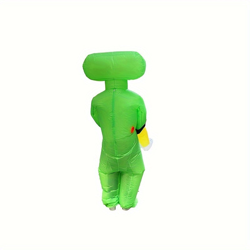 Inflatable Alien Ride-On Costume | Funny Men’s Halloween Suit