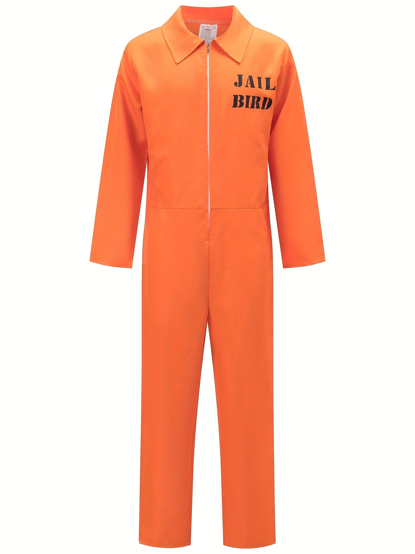 Men’s Long Sleeve Jumpsuit | Funny Prisoner Halloween Costume
