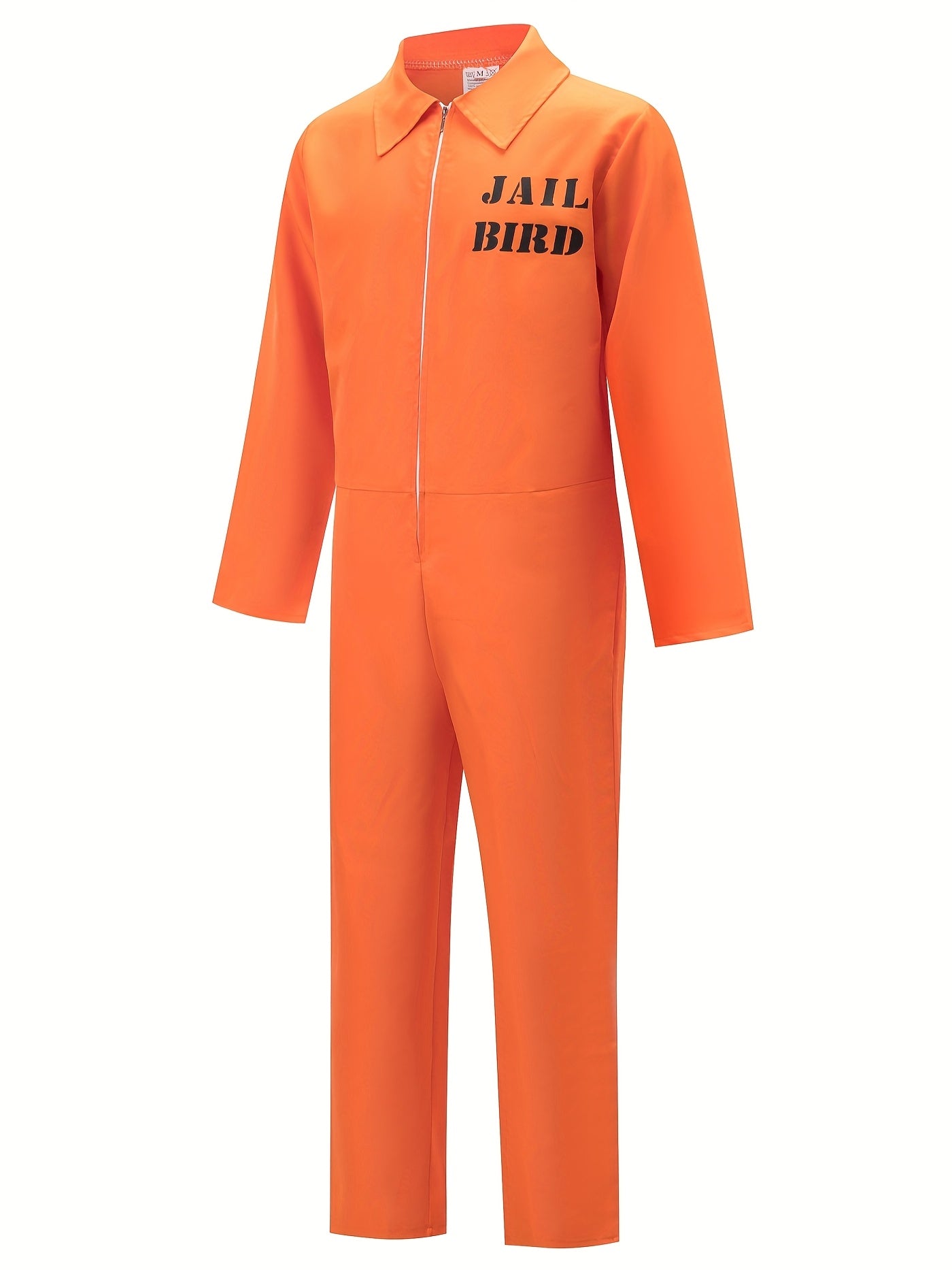 Men’s Long Sleeve Jumpsuit | Funny Prisoner Halloween Costume