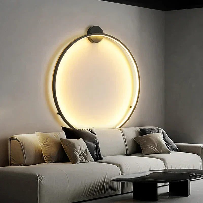 AuraDot – Energy-Efficient Round Wall Light for Subtle, Stylish Illumination
