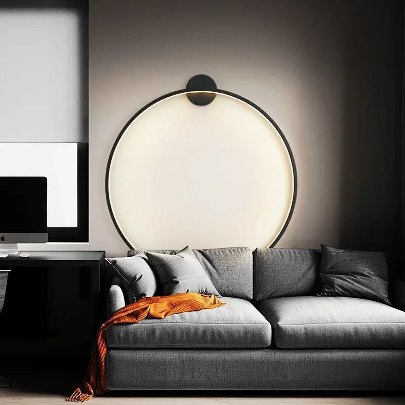 AuraDot – Energy-Efficient Round Wall Light for Subtle, Stylish Illumination