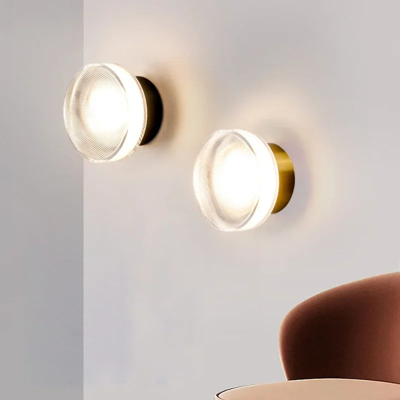 Modern Circular Wall Lamp – Sleek Ambient Lighting for Contemporary Spaces