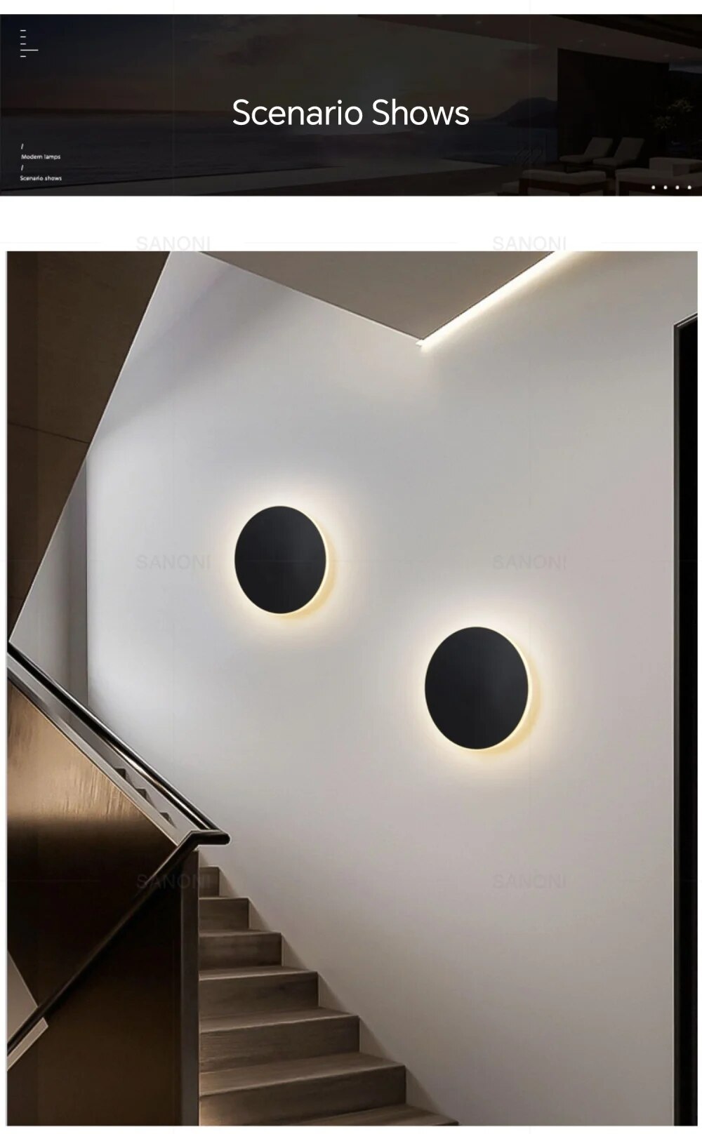 HaloOrb Wall Sconce – Modern Circular LED Light with an Energy-Efficient Design for Home Illumination, providing 10W Warm White Lighting.