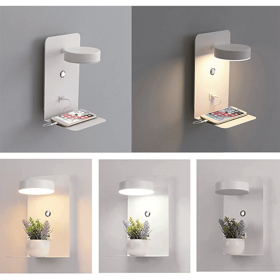 GlowNest – Modern LED Night Light with Gentle Warm Glow for Bedroom Ambiance