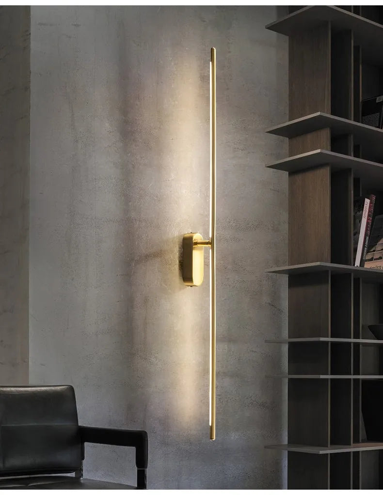 NordLume – Scandinavian LED Wall Sconce with Sleek Iron Design for Modern Interiors