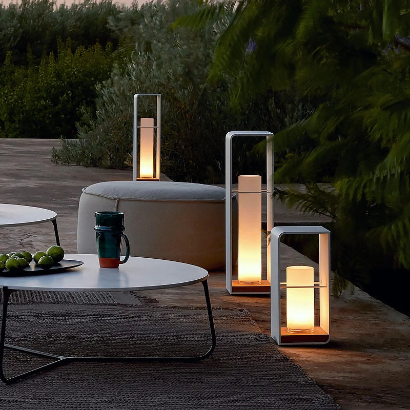 SunGlow | Weatherproof Stainless Steel Solar Lamps for Elegant Garden Lighting