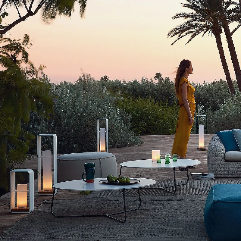 SunGlow | Weatherproof Stainless Steel Solar Lamps for Elegant Garden Lighting