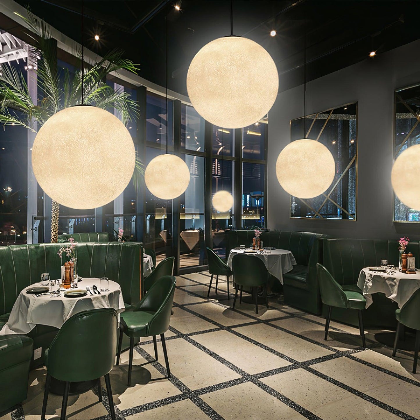 Bright Ceiling Pendant Lamp – Stylish Lighting for Dining or Living Spaces