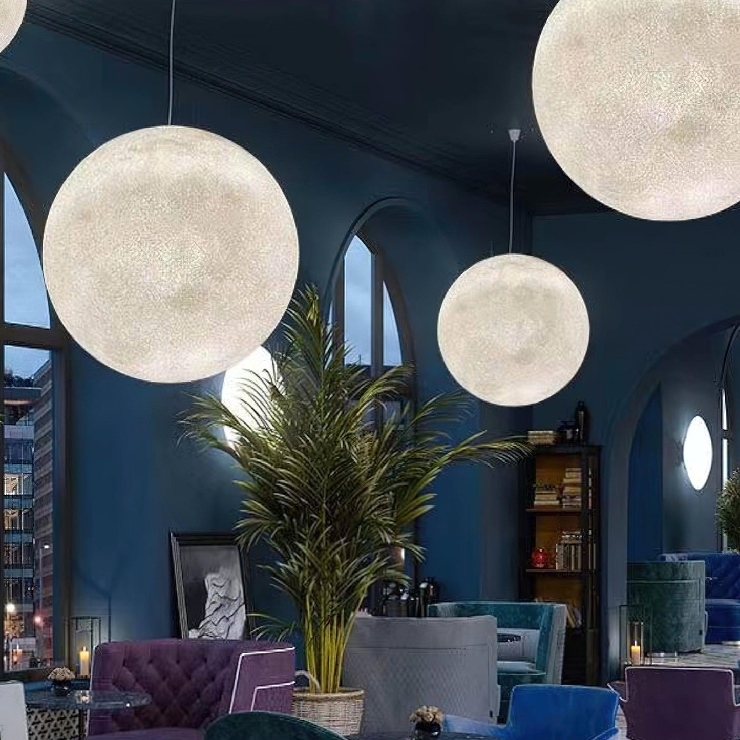 Bright Ceiling Pendant Lamp – Stylish Lighting for Dining or Living Spaces