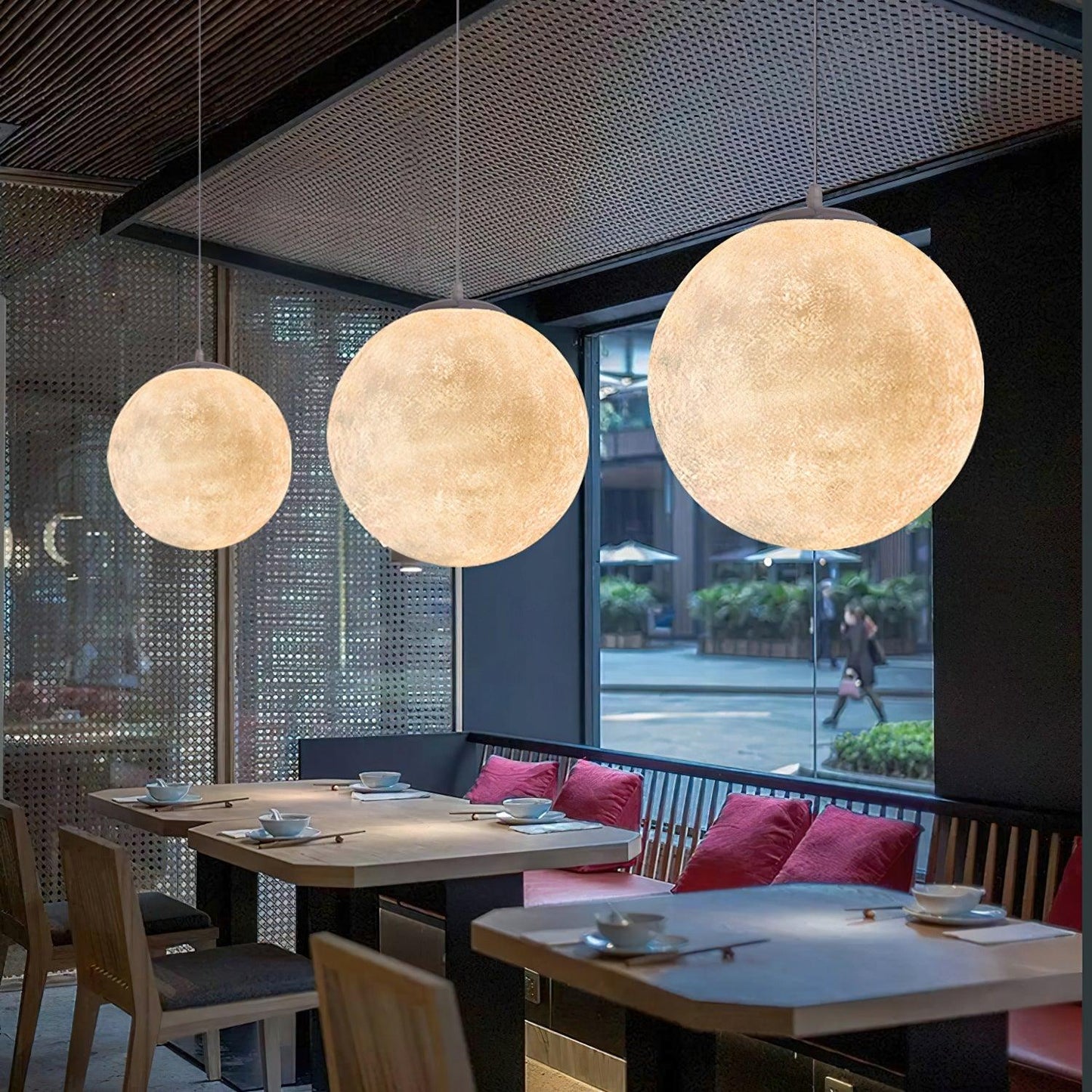 Bright Ceiling Pendant Lamp – Stylish Lighting for Dining or Living Spaces